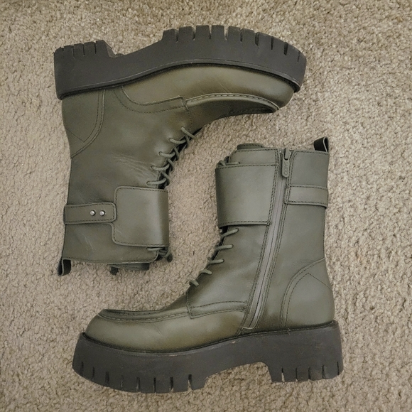 Sarto by Franco Sarto Dana Combat Boots - Picture 3 of 8